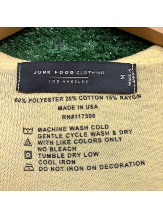 Junk Food Clothing x Miller High Life Club T-Shirt Size Medium - Picture 4 of 4